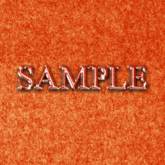 Zoy Texture [ Stylish Knitted Fabric 02 ] Orange