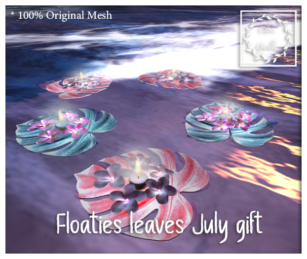 C*Floaties leaves July gift