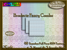 Broderie Fancy Combo Seamless Texture Set