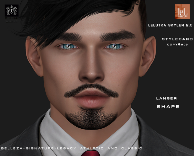 ::TW::LANSER SHAPE//LELUTKA HEAD SKYLER 2.5
