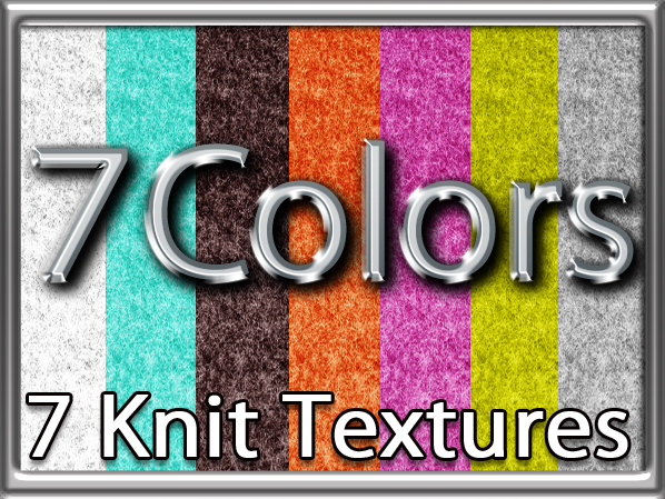 Zoy Texture [ Stylish Knitted Fabric 02 ] 7 Colors