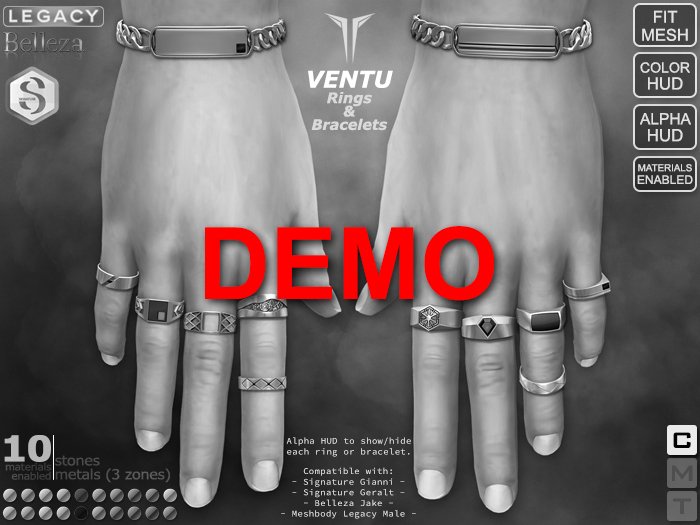**RE** Ventu Rings & Bracelets DEMO