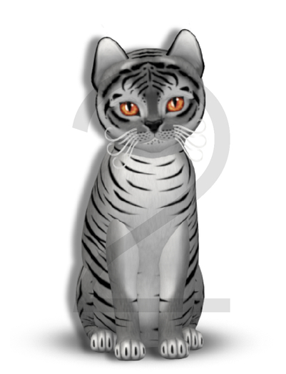 KittyCatS Box - 9T-M Tiger! - Shadow - Normal / Blush - Posh