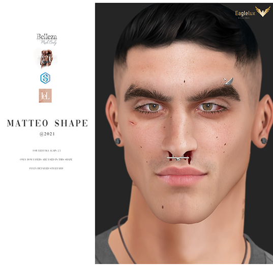 EGX. Matteo shape (Alain 2.5)