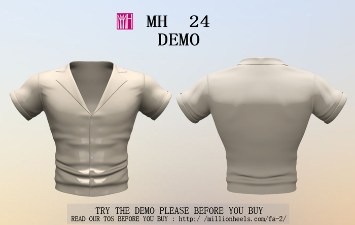 [MH]Full Perm 24 demo Tshirt For Men