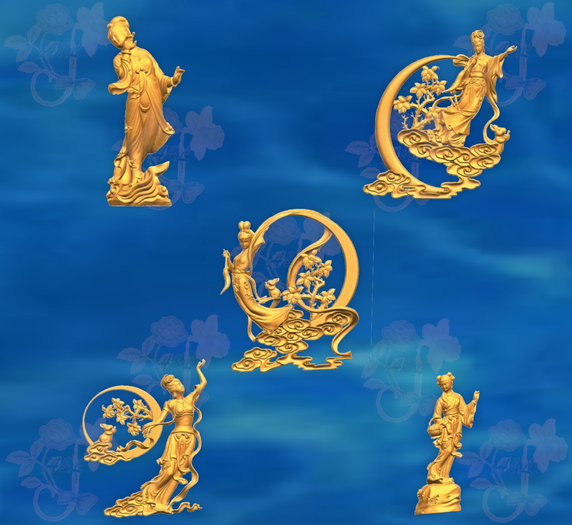 Asian Gold Fairies
