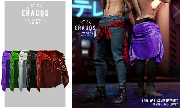 [ ERAUQS ] - Sam Waistshirt - Neon