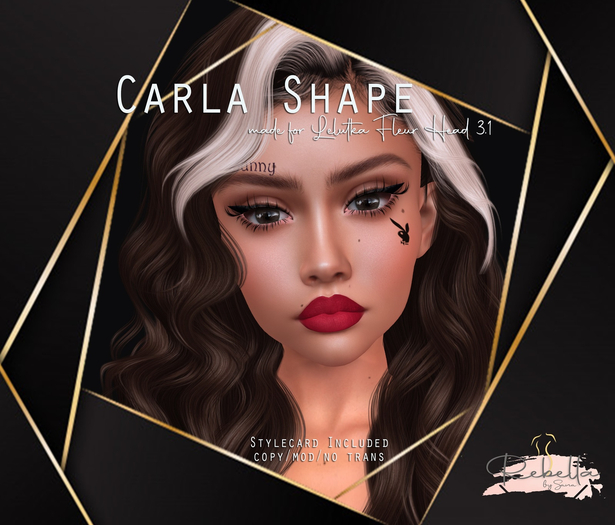 Rebella - Shape Carla LeLUTKA Fleur Head 3.1/Maitreya