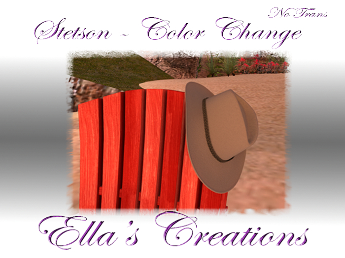 Ella's Creations Stetson Color Change
