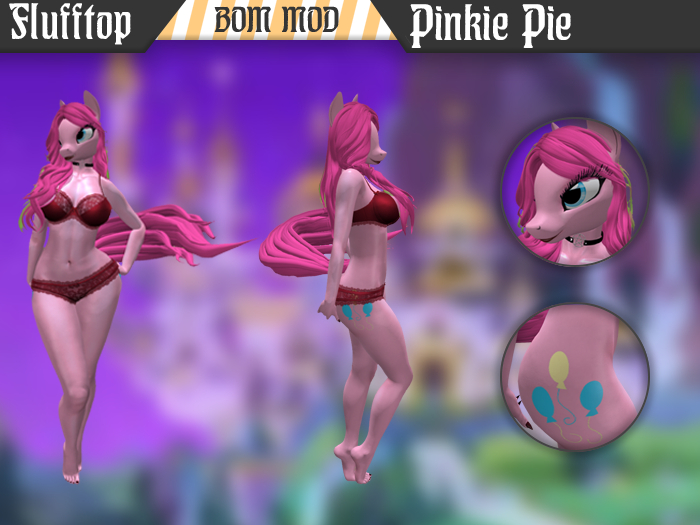 [FLUFFTOP] Pony mod: Pinkie Pie BOM
