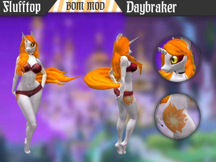 [FLUFFTOP] Pony mod: Daybraker BOM