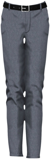 {Dorkus!} Solid Slacks - Slate Blue