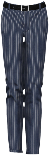 {Dorkus!} Pinstripe Slacks - Blue
