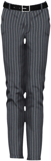 {Dorkus!} Pinstripe Slacks - Dark Blue