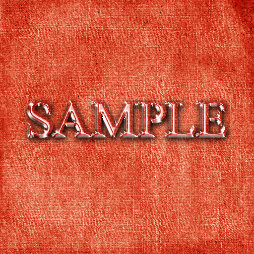 Zoy Texture [ Denim ] Orange