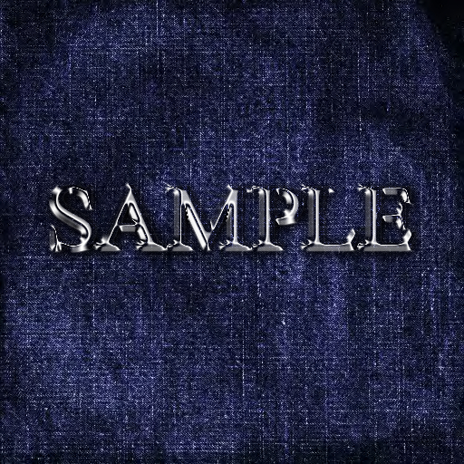 Zoy Texture [ Denim ] NAVY