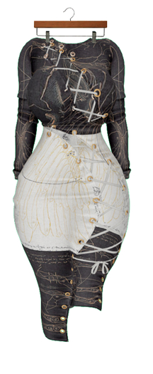 Hollyhood Ermes Laced Up Dress