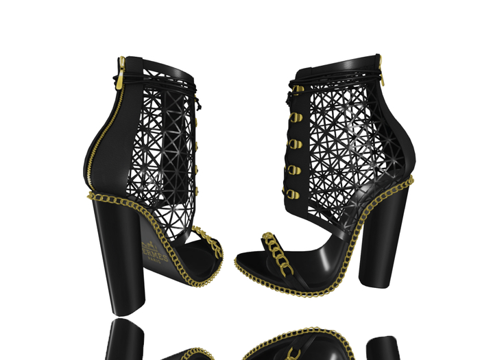 Hollyhood Ermes Cage Booties
