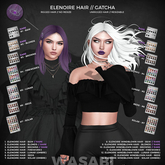 Wasabi // Elenoire Mesh Hair - #4 Fireworks