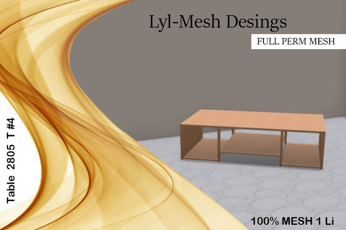 LM-Low Wood Coffee Table [FULL PERM] 