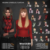 Wasabi // Helena Mesh Hair - Lunar Ombre #5