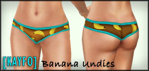 [KAYFO] Banana Undies