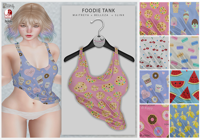 .BC. Foodie Tank-Fatpack