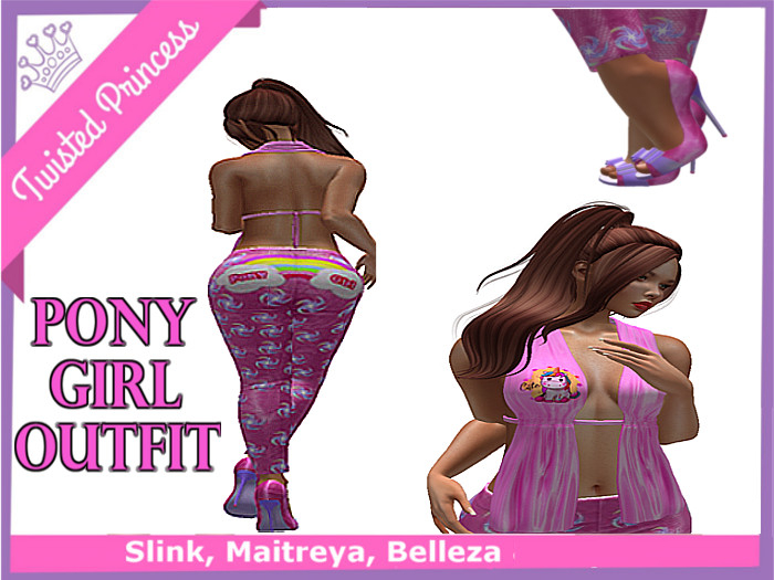 TP - Pony Girl  Outfit   -  