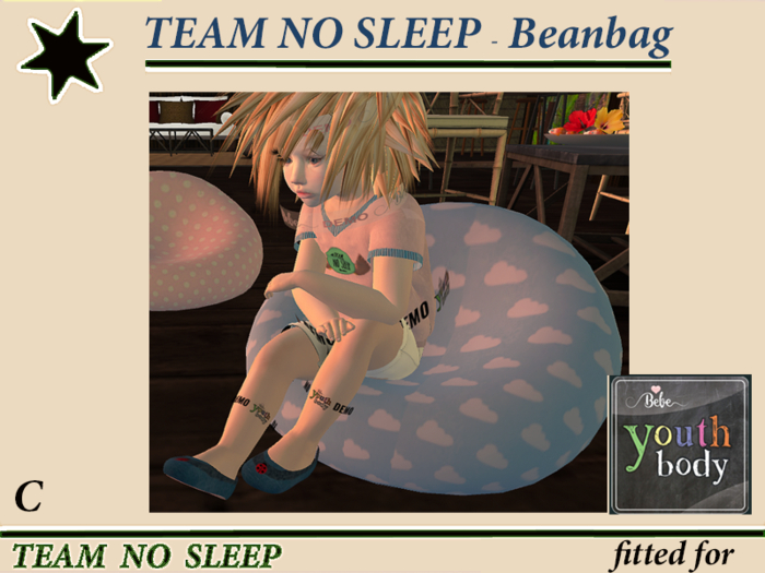 beanbag Wolken bebe Y