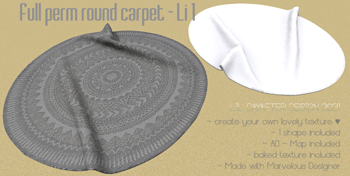 full perm round carpet Li 1 (add)