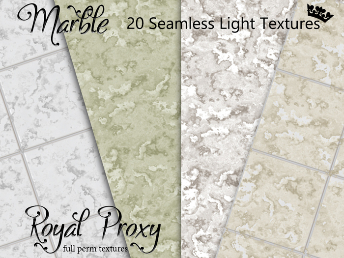 RP 20 Full Perm Textures - Marble
