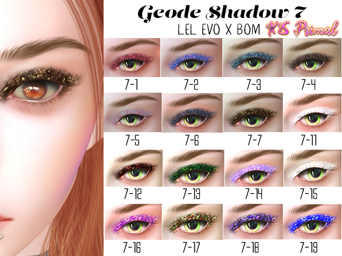 XS Primal EvoX Geode Shadow 7