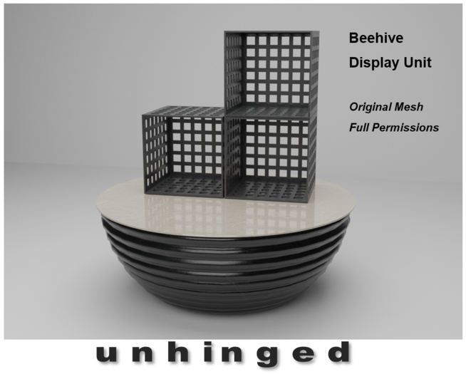 :: unhinged :: Beehive Display