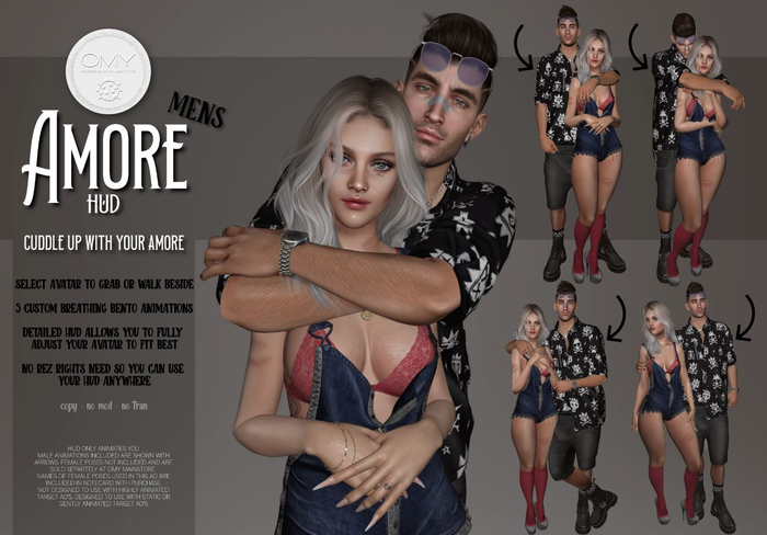 OMY Men's "AMORE" HUD