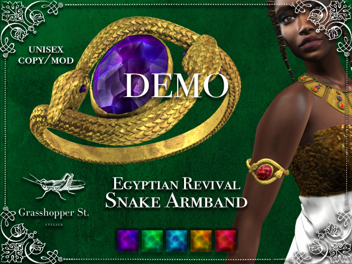 Grasshopper St Snake Armband DEMO