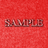 Zoy Texture [ Stylish Knitted Fabric 03 ] Red