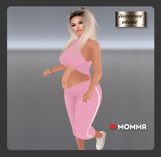 Summer Linen baby pink Capri & top  LoveMomma
