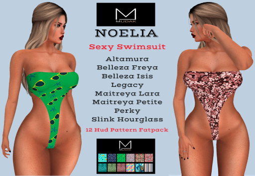 MUDAK - SWIMSUIT NOELIA FATPACK