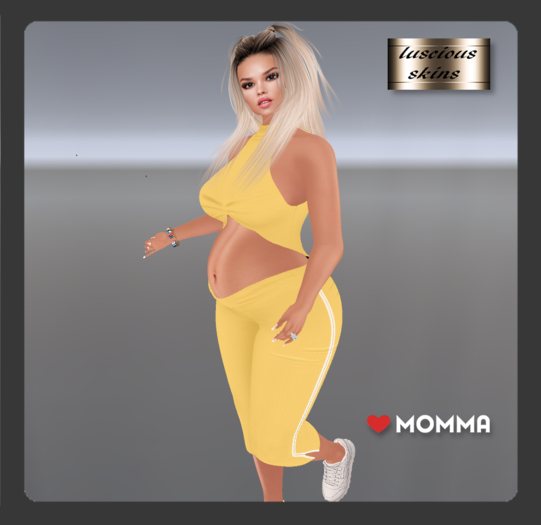 Summer Linen lemon Capri & top  LoveMomma
