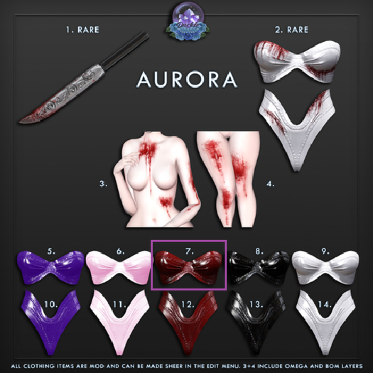 7. duckie . aurora red top // M