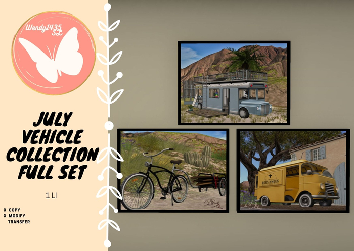 SL pictures in frame -- July vehicles collection FatPack