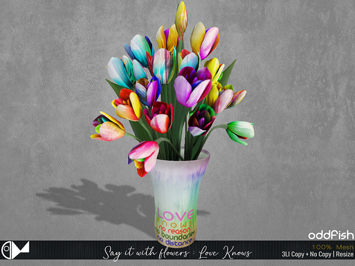 ODd_Say it with flowers : Love Knows