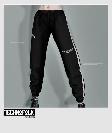 TECHNOFOLK_VAC PANTS_BLACK.