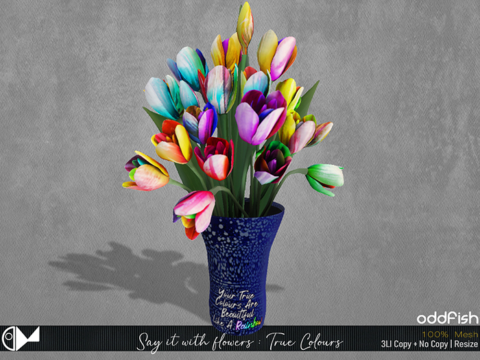 ODd_Say it with flowers : True Colours