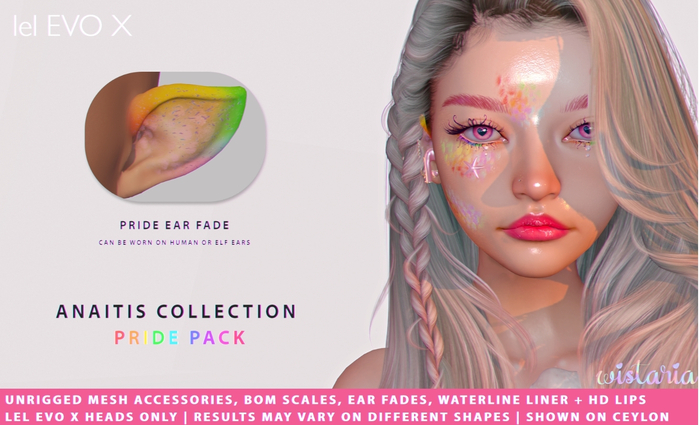 { wistaria } //  anaitis collection - pride pack - lel evo x