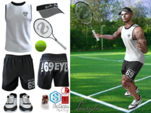 InStyl-Men's Set Tennis -v1 - Pose as A GIFT (for Belleza Jake, Slink Male, Signature Gianni, Legacy)