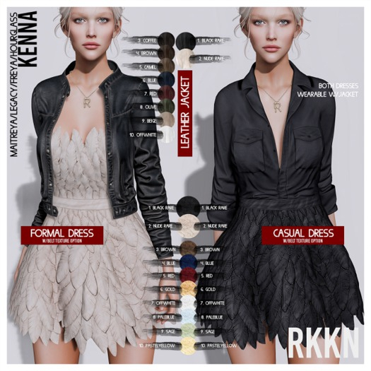 RKKN. Kenna Jacket Nude / Legacy RARE