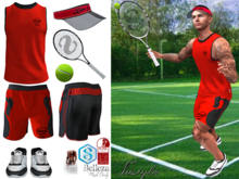 InStyl-Men's Set Tennis -v5 - Pose as A GIFT (for Belleza Jake, Slink Male, Signature Gianni, Legacy)