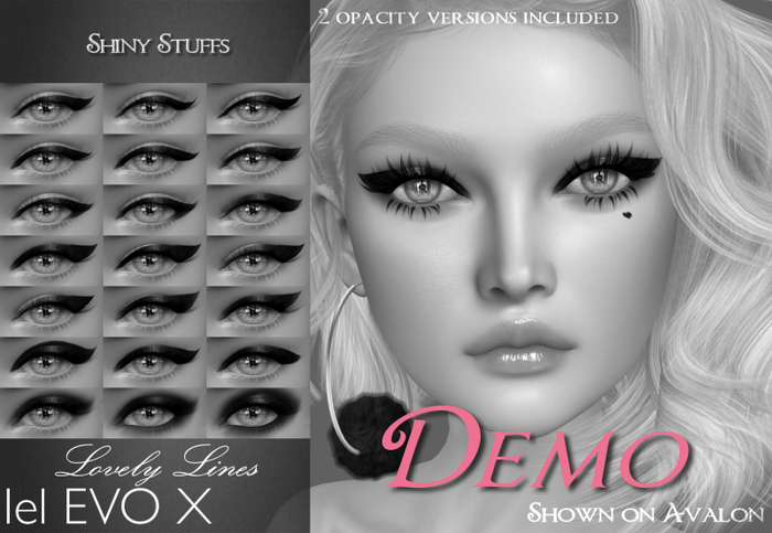 ~Shiny Stuffs~ DEMO Lelutka EvoX Lovely Lines