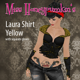 [MissHP] Laura Shirt Yellow
